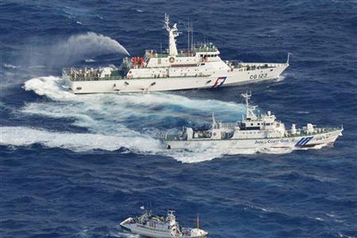 China navy to express "solemn position" on U.S. patrol
