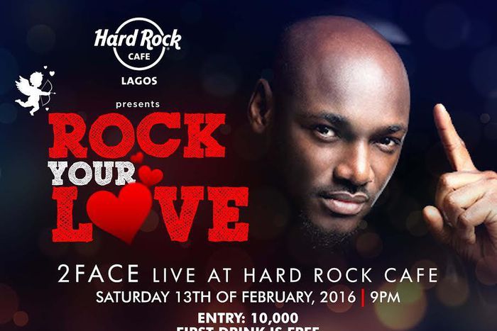 2face Idibia live at Hard Rock Cafe