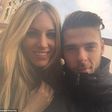 David de Gean and girlfriend, Edurne Garcia in Venice