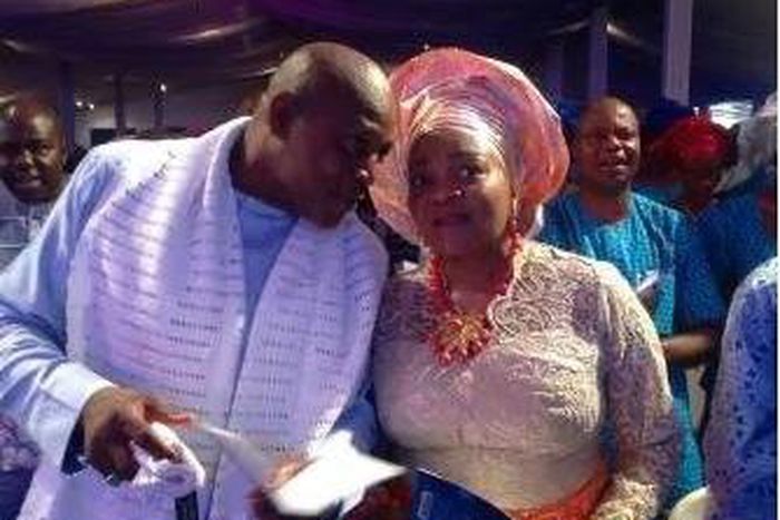 Stephen Keshi and late wife