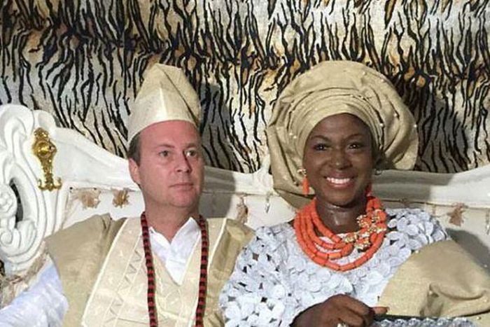 Susan Peter and husband Dr.Koen