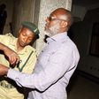 Olisa Metuh appears in an Abuja court in handcuffs on January 25, 2016