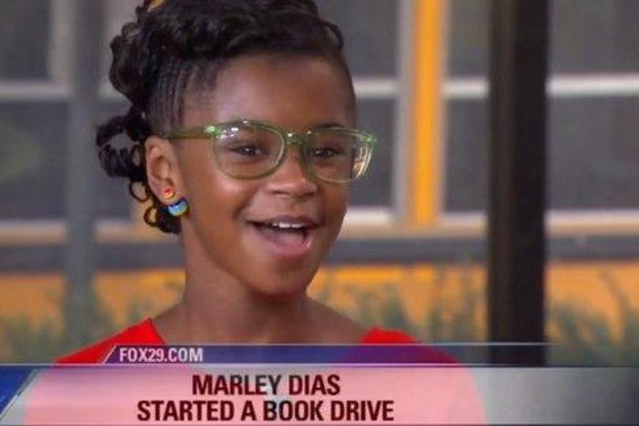 11-yr-old American girl starts project to encourage people to read books where black girls are leading characters