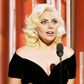 Lady Gaga receives Golden Globes Award