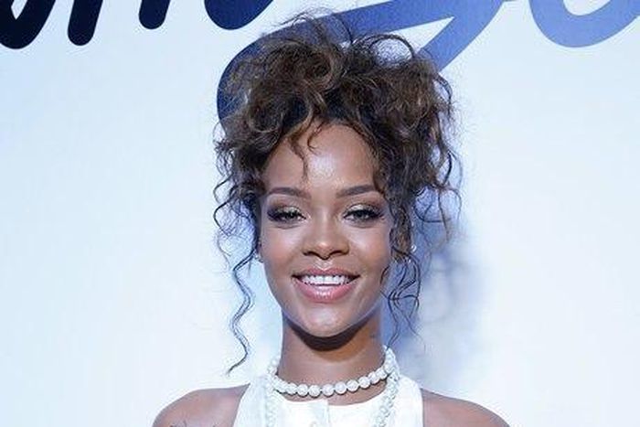 Rihanna at NYFW 2014