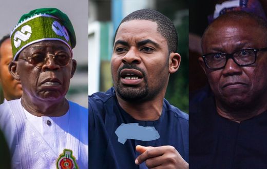 Entertainment news Celebrity gossip Movie and TV show updates Latest celebrity news Trending entertainment stories Human rights activist Deji Adeyanju, during a recent interview, explains why he would vote for President Bola Tinubu over former Labour Party candidate Peter Obi in the 2027 presidential election. [Facebook/Getty Images]