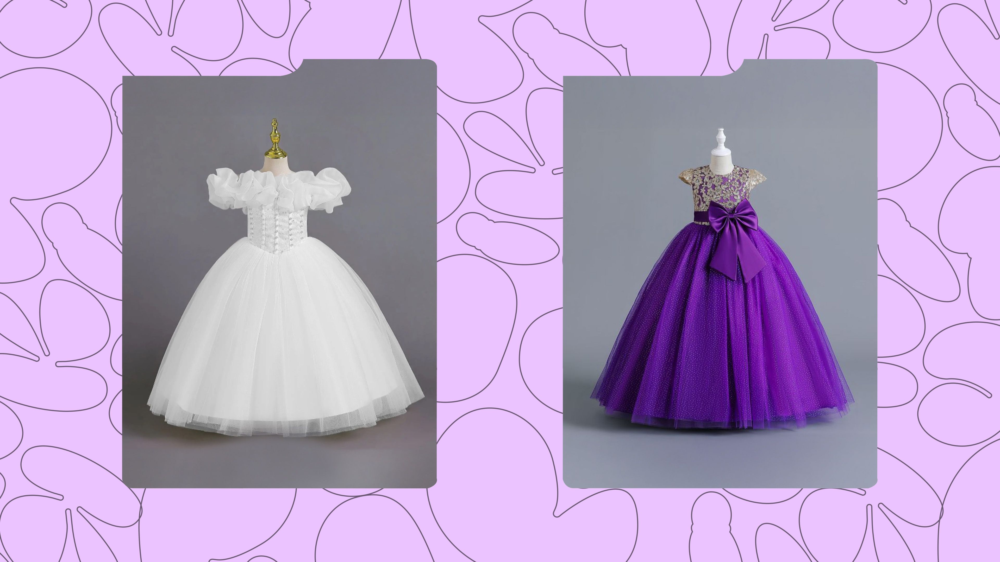 11 Princess Gown Dresses for Baby Girls