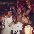 Lewis Hamilton parties with Kevin Hart,Trey Songz  Ludacris and Tinie Tempah