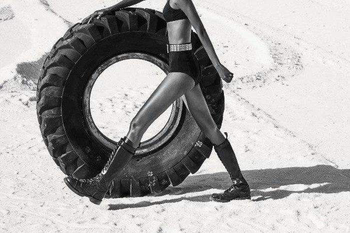 Liya Kebede for Porter Magazine 'Winter Escape' issue