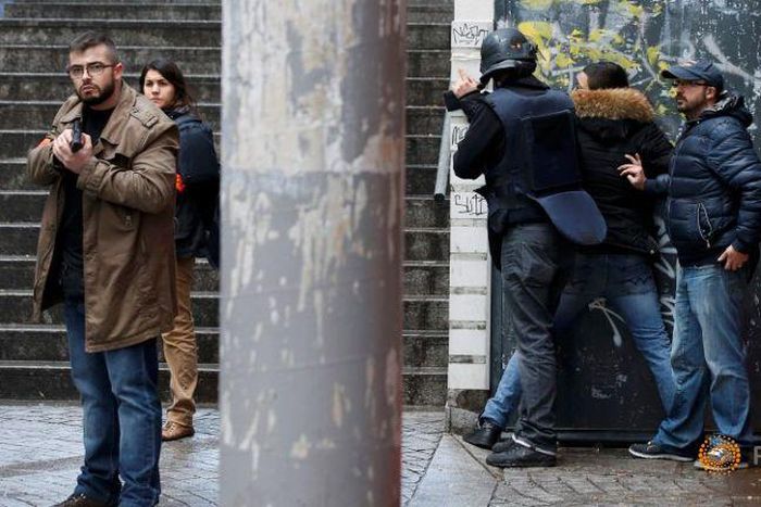 Paris police shoot dead knife-wielding man on Charlie Hebdo anniversary