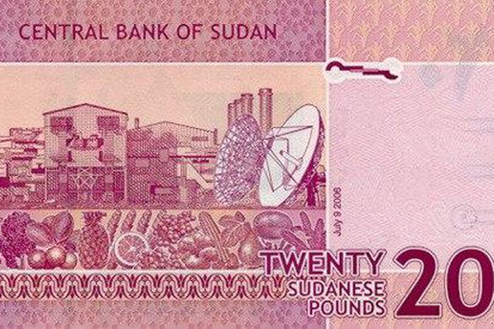 20 Sudanese pound note