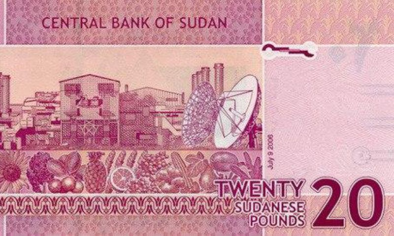 20 Sudanese pound note