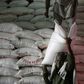 A man unloads a sack of sugar from a warehouse supply in Karachi April 10, 2010. REUTERS/Athar Hussain
