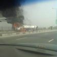 Tanker catches fire in Lekki on December 29, 2015