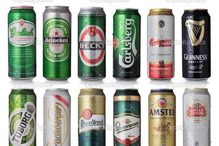Cans of beer