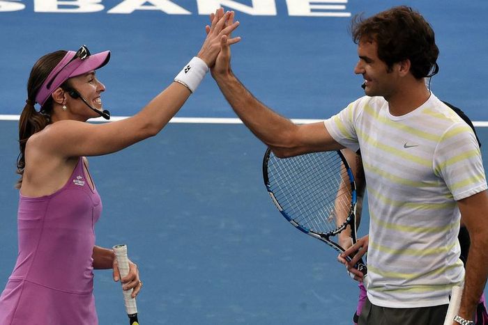 Hingis: I taught Federer how to win