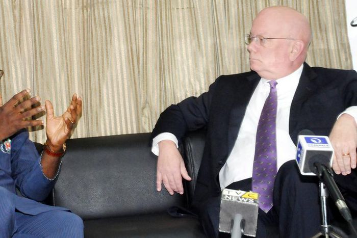 Fayemi discusses with US Ambassador