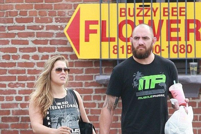 Ronda Rousey and boyfriend Travis Browne