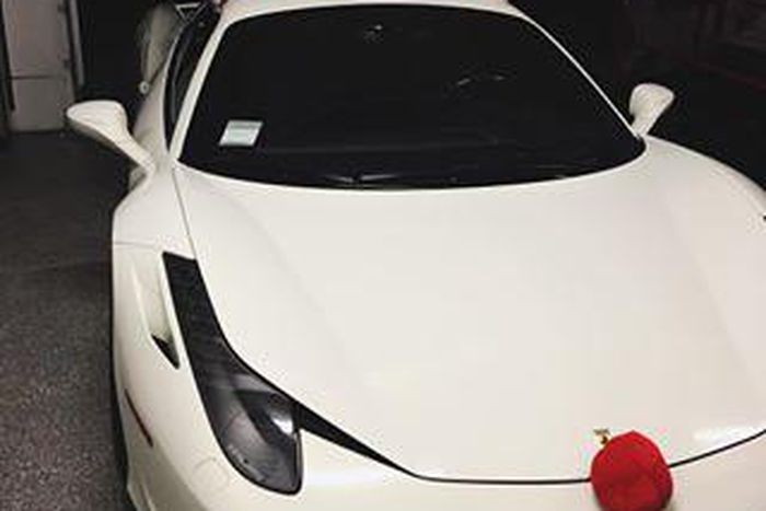 Kylie Jenner's Ferrari