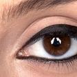 Eyeliner opens up the eyes
