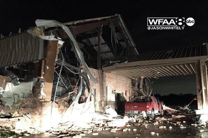 Pictures of the havoc caused by the tornado