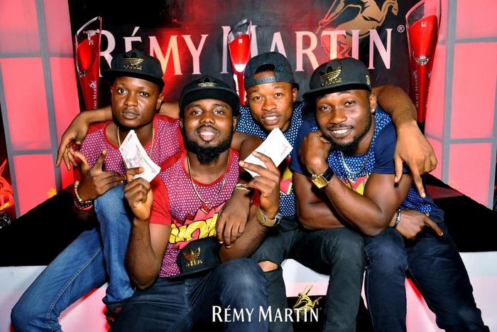 Winners of the Remy Martin Danceoff, August