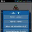Screenshot of the MyFRSC app