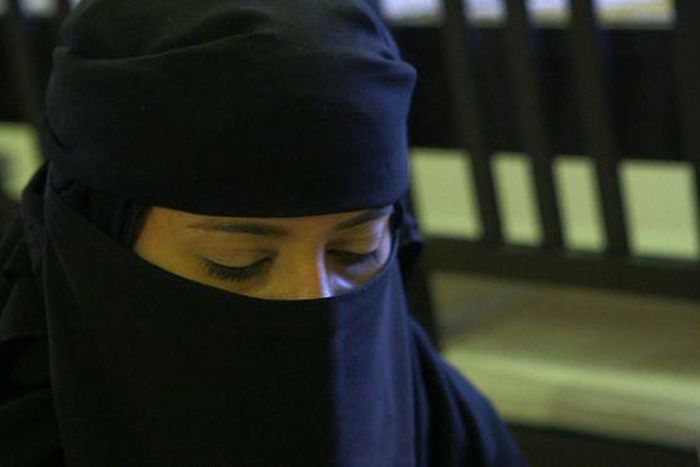 Criminals hide behind the veils