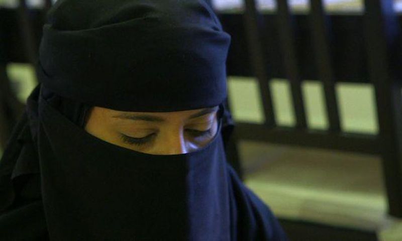 Criminals hide behind the veils