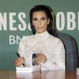 Kim Kardashian's at a 'Selfish' book signing event