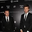 Wayne Rooney and Michael Carrick at the 16th annual Unicef Gala Dinner
