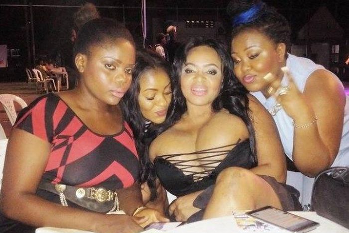 Cossy Orjiakor and fans