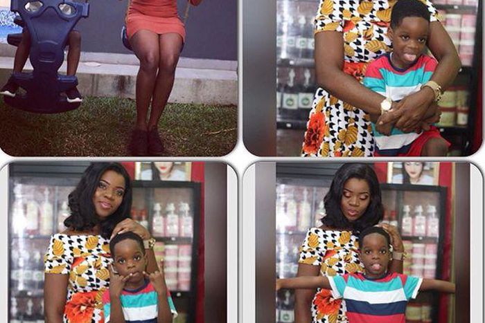 Ogudugu Sola and son, Boluwatife