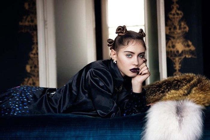 Iris Law for Illustrated People Fashion Campaign 2015