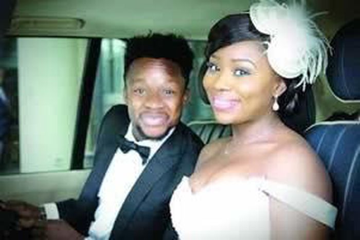 Ogenyi Onazi on Tuesday, December 29, 2015 got married in a civil ceremony to his fiancée, Sandra Ogunsuyi