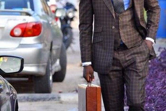 Uche Nnaji looking dapper