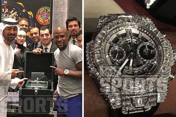 Floyd Mayweather splashes $1.1million on Hublot