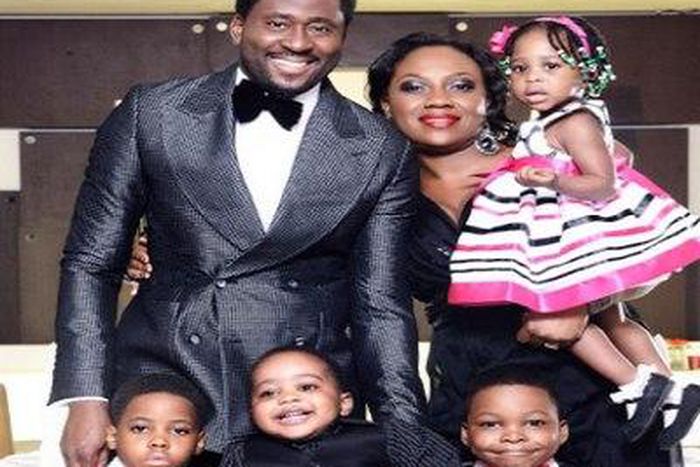 Desmond Elliot and family