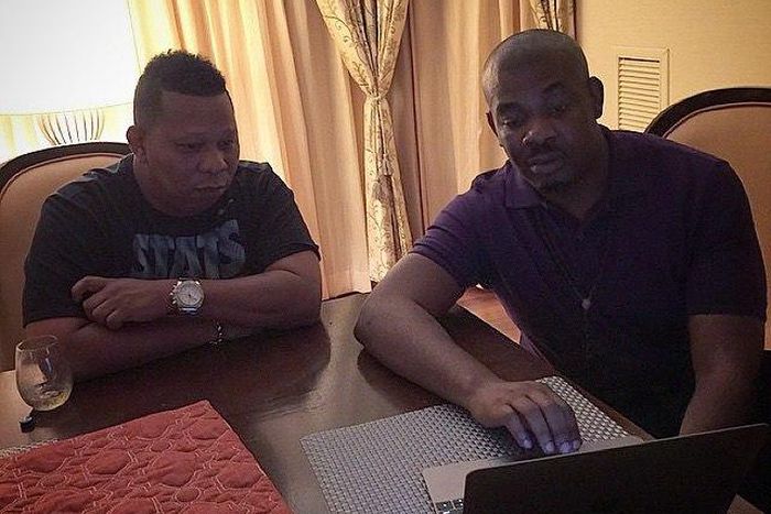 Producers Don Jazzy and Mannie Fresh met up to listen to new sounds. Will they collaborate on new music?