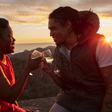 Couple in scenic location for Valentine's [Cape town tourism]