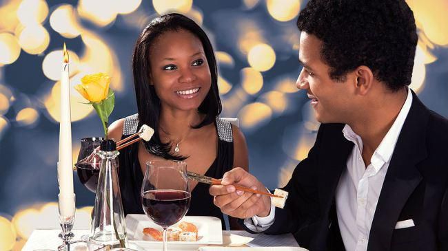 Black couple on a romantic date [Capitalfm]