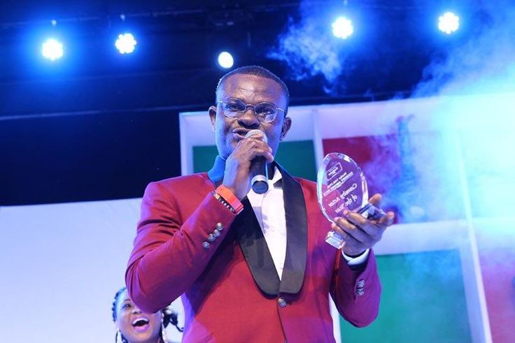 Francis Odega at an event