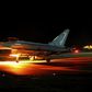 A British Royal Air Force Typhoon leaves for a mission from RAF Akrotiri in southern Cyprus December 4, 2015.