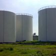 A tank farm