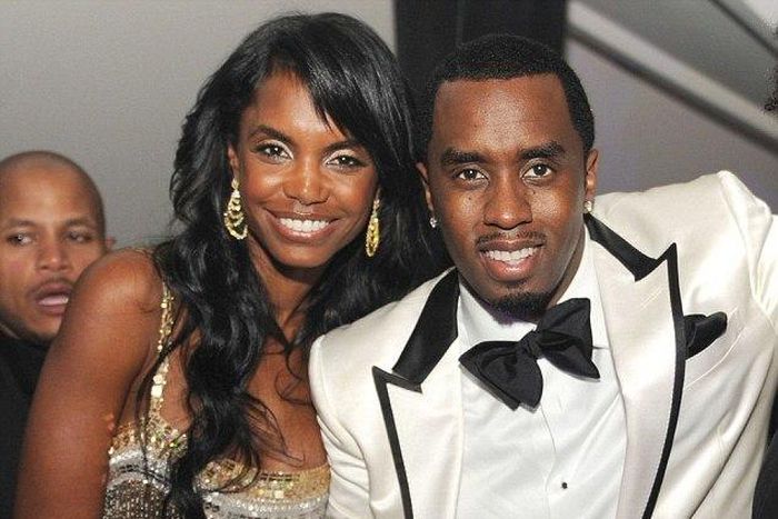 Puff Daddy with Kim Porter