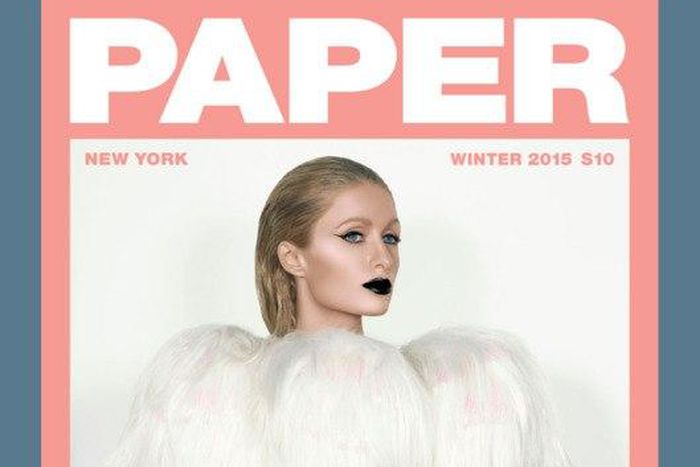 Paris Hilton for PAPER Magazine Winter 2015 issue
