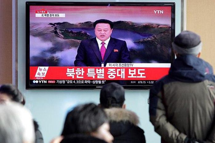 N.Korea H-bomb test "gross violation" of international law if confirmed -Russia