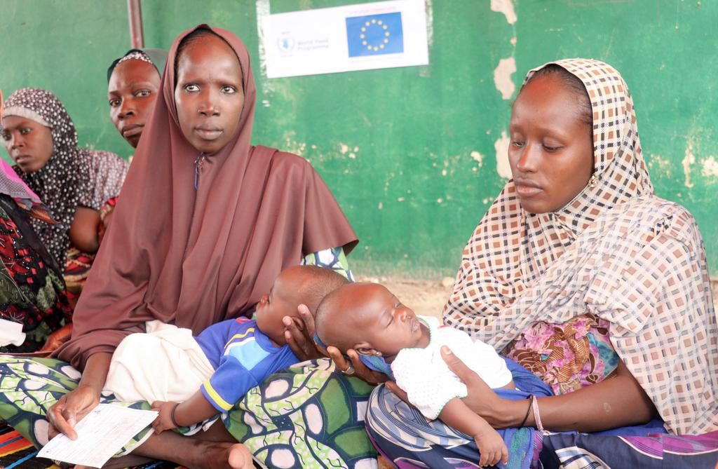 Hausa women and children [World Food Programme Insight]