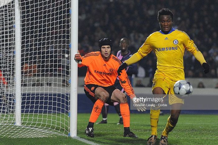 Mikel Obi and Petr Čech were teammates at Chelsea for several years [Getty Images]