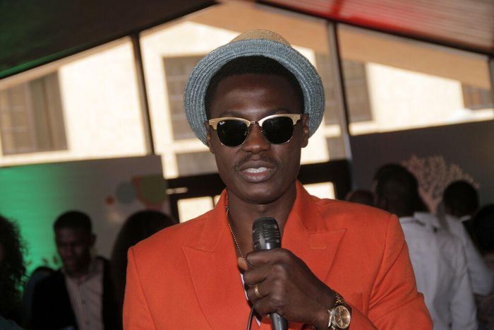 Singer, Sound Sultan, at the launch of Young Business Leaders of Nigeria